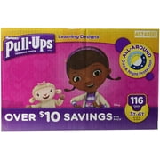 HUGGIES 806092 Pull-ups Training Pants for Girls (Size L, 3T - 4T, 116 Count)