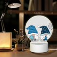thumbnail image 6 of Naloa Snow Gnome for Winter Acrylic LED Night Light Custom LED Lights Personalized Nightlight Customized Gifts for Family Couples Friends, 6 of 9