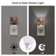 thumbnail image 3 of Fotbe Deer American Flag Wall Luz Nocturna LED, Luz de Noche con Sensor de Luz Natural de Anochecer a Amanecer, Se Enchufa a la Pared, Blanco Cálido 0.5W-EU, 3 of 7