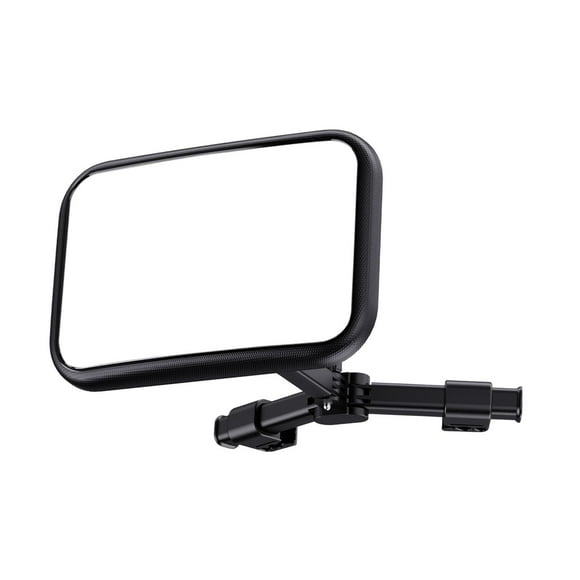 Espejo retrovisor para coche de bebé, fácil de instalar, con marco de aleación de aluminio y ajuste trasero. Estilo básico