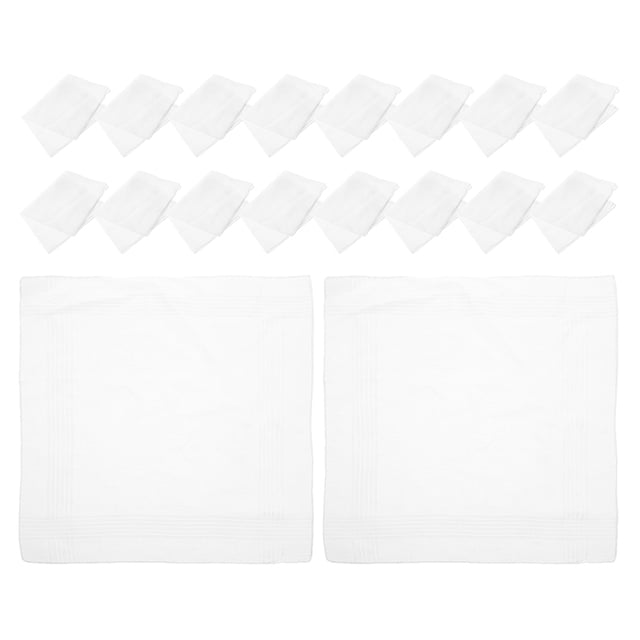 SOPOTUTU 18Ud Pañuelos De Para Con Absorción De Sudor Para Ocasiones Formales