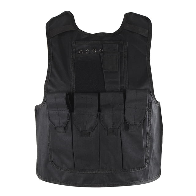 Chaleco de aventura multibolsillos para niños, tela Oxford 600D, talla única para niños y niñas pequeños