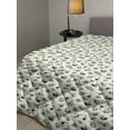 thumbnail image 2 of Botanical Down Alternative Comforter, Composition of Olives and Lemons on Trees Organic Life, Microfiber Quilt for All Season, 5 Sizes, Pastel Yellow Green, by Ambesonne, 2 of 3