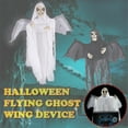 thumbnail image 7 of Vikakiooze Halloween Party Decorations, Halloween Flying Ghost Electric Luminous Sound Control Decoration, 7 of 7