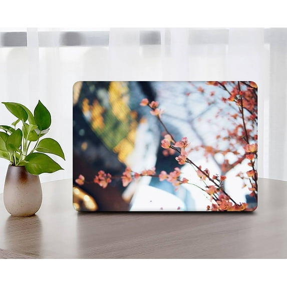 Hard Shell Case Cover for MacBook Pro 13 inchs with Retina Display Cable Tie Model: A1706/A1708/A1989/A2159/A2251/A2289/A2338 M1 (Flower 0447)