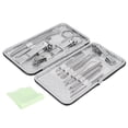 thumbnail image 2 of Fugacal manicura inoxidable, belleza Nail Clippers Set Manicure Pedicure Kit Acero Inoxidable Uas Toenail Grooming Beauty ToolSilver Fugacal No se aplica, 2 of 6