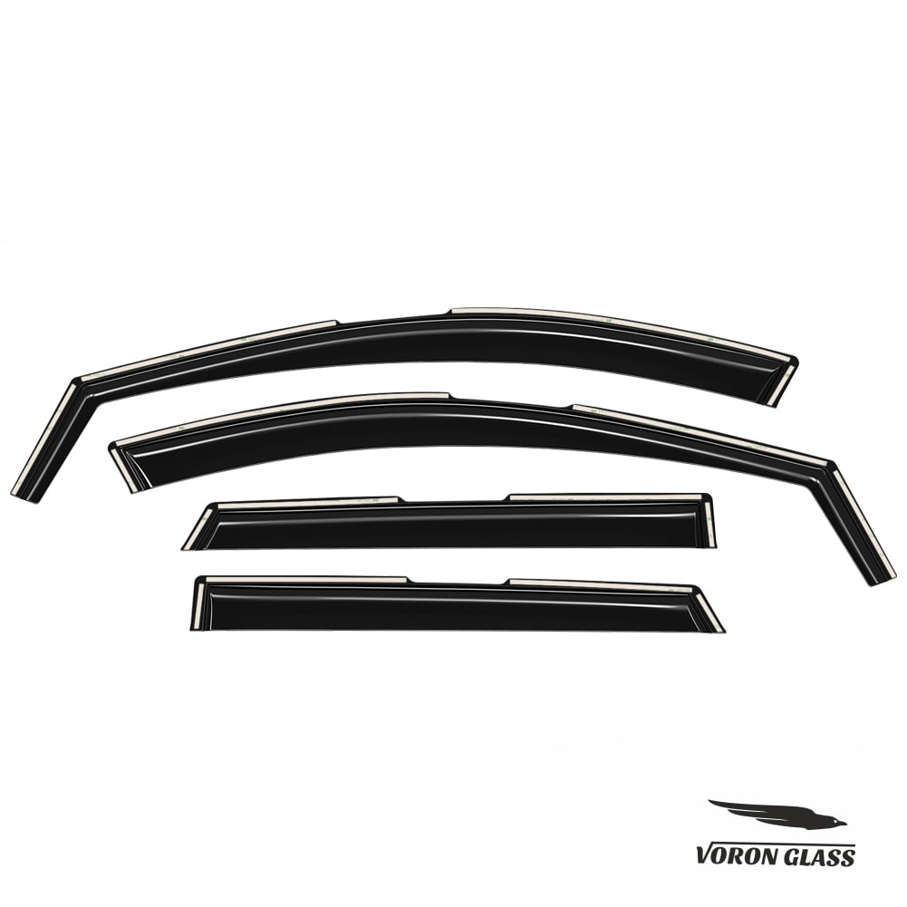 Voron Glass in-Channel Extra Durable Rain Guards for Hyundai Tucson 2022-2026, Window Deflectors, Vent Window Visors, 4 Pieces - 200681