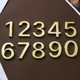 thumbnail image 1 of Airle 0-9 Number Sticker Anti-oxidation Self-adhesive Wall Decoration Three-dimensional 0-9 Digits Decal Door Number for Office, 1 of 8