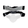 thumbnail image 3 of Máscara facial ajustable Protector nasal Hombres Mujeres Niñas Niños Protector facial acolchado duradero Protector facial para nariz rota para fútbol,, 3 of 8