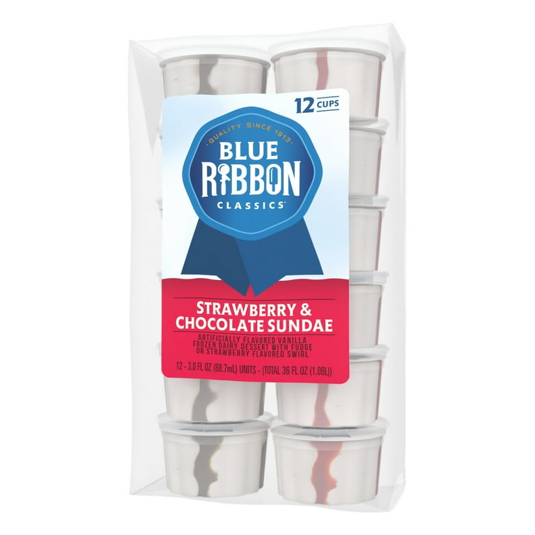 Blue Ribbon Classics Strawberry & Chocolate Sundae Frozen Dessert