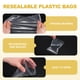 thumbnail image 3 of Uxcell 100Pcs Bolsas de Plástico Transparentes 1.5" x 1.5" con Cierre Resellable 2mil Bolsas de Polietileno Reclosables para Pequeños Negocios, Joyería, Almacenamiento, Empaque, 3 of 6