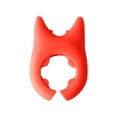 thumbnail image 1 of Pinces de Service Compactes Petite Cuillère Support de Casserole Spatule Clips Résistants à la Chaleur Antidérapants en Silicone Support de Cuillère Support de Cuillère Amusant Repose-Cuillère pour Pot Gadget de Cuisine Rouge, 1 of 8