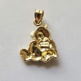 thumbnail image 3 of 14K Yellow Gold Bear Pendant, 3 of 4
