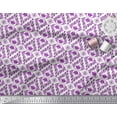 thumbnail image 3 of Soimoi Rayon Fabric Ogee Damask Print Sewing Fabric Yard 42 Inch Wide, 3 of 5