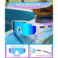thumbnail image 4 of Lentes de Sol QALLY para Niños con Protección UV400 para Béisbol, Edades 4-14, 4 of 8