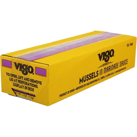 (Pack Of 10) VIGO Mussels Escabeche 4 Oz