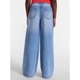 thumbnail image 3 of Wonder Nation Girls Baggy Wide Leg Jean, Sizes 5-18, 3 of 14