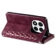 thumbnail image 2 of Style 005 For Xiaomi Redmi Note 14 Pro 5G 14 Pro 5G Poco X7 5G Wallet Case Rhombus Stitching Line PU, 2 of 5