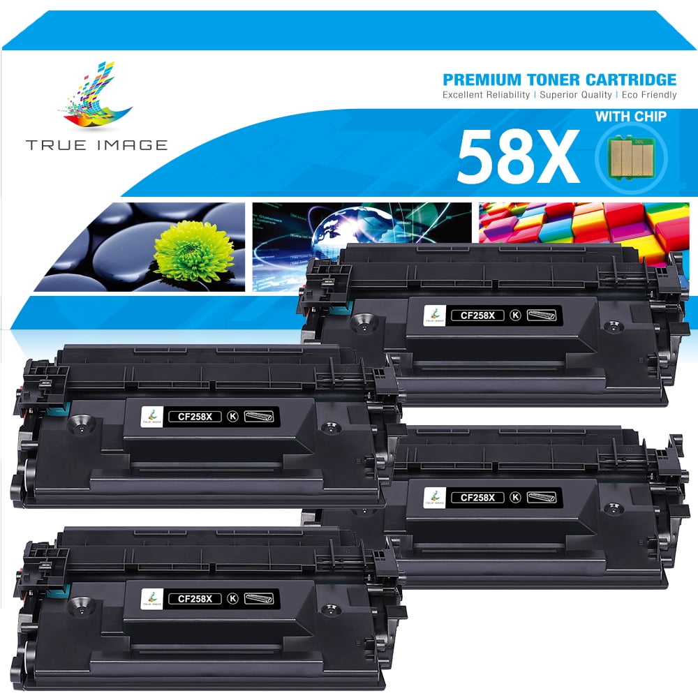 True Image Compatible Toner Cartridge with Chip for HP CF258X CF258A