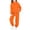 Orange, variant on BRGZLK Girls Sweatsuit Sets Fall Clothes 2026 Casual Comfort Solid Color Long Sleeve Hooded Pollover Sweatshirt and Wide Leg Sweatpants Tracksuit Teen Trendy Clothes Orange 8-9 Years