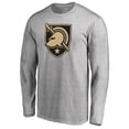 thumbnail image 2 of Men's Heathered Gray Army Black Knights #1 Dad Long Sleeve T-Shirt, 2 of 3