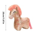 thumbnail image 2 of 7.87Inch Cute Chinese Horse Stuffed Animals Plush for Birthday Easter 2026 New Year Zodiac Blessing Souvenir MascotGifts, Easter Basket Stuffers, 2 of 5