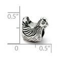 thumbnail image 3 of FB Jewels Sterling Silver Reflections Chicken Bead, 3 of 3