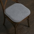 thumbnail image 3 of Alexis Memory Foam No Slip Back 16 x 16 Chair Pad Cushion 12 Pack - Blue-Gray, 3 of 7