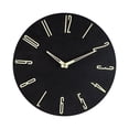 thumbnail image 3 of Reloj de pared luminoso de 12 pulgadas, silencioso, grande, con batería, decoración moderna, montado en la pared, relojes para el hogar, hotel, Baoblaze Reloj de pared, 3 of 8