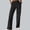 Black, variant on FRSASU Women's Solid Sweatpants Tall Baggy High Waisted Sweats Pants Athletic Long Straight Leg Trousers with Pockets White