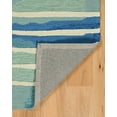 thumbnail image 3 of Trio Silt Ivory Blue Area Rug 5x7 Transitional Contemporary Design, 3 of 7