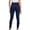 Navy, variant on Women's Leggings Cotton Plus Size Solid Casual Ladies Fashion Waist Yoga Long Pants