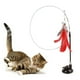 thumbnail image 4 of Desmontable Kitten Long Pole Feather Alambre Jugar Juegos succión roja Gloria Varita de gato gracioso, 4 of 8