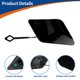 thumbnail image 4 of Cubierta del gancho de remolque del parachoques delantero de Unique Bargains en negro, compatible con Mercedes-Benz Clase C W204 2011-2014 No.A2048850526, 4 of 6