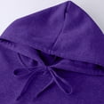 thumbnail image 7 of TKLPEHG Womens Hoodies Spring Trendy Long Sleeve Hooded Sweatshirt Drawstring with Pocket Solid Color Casual Comfy Loose Fit Pullover Tops (Z_Purple,XXL), 7 of 7