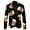 1-Black751, variant on Argyle Diamond Print Blazer for Men Crisp Lapel Oktoberfest Suit Coat Halloween Party Tops,Black,Sizes L