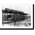 thumbnail image 2 of Historic Framed Print, [Elevated railroad in New York City, possibly 110th St.], 17-7/8" x 21-7/8", 2 of 9
