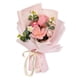 thumbnail image 3 of Ramo de flores de tulipán de ganchillo terminado, lindo adorno para decoración del hogar, ramo tejido a mano, decoración del hogar para regalo del Día rosa, 3 of 8