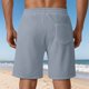 thumbnail image 5 of Pantalones cortos deportivos casuales de jacquard europeos nuevos para hombre - Pantalones cortos de playa holgados y elásticos para actividades al aire libre, 5 of 6