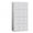 Gray, variant on Salsbury Four Tier Plastic Lockers - Blue - 12.75 W x 74 H x 18 D in.