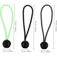 thumbnail image 4 of 24 Pcs Strapping Tents Outdoor Tent Camping Tarp Canopy Bungees Tent Bungees Strapping Ropes Elastic Ropes Elastic Strings for Fixing Cord with Bungee Balls, 4 of 5