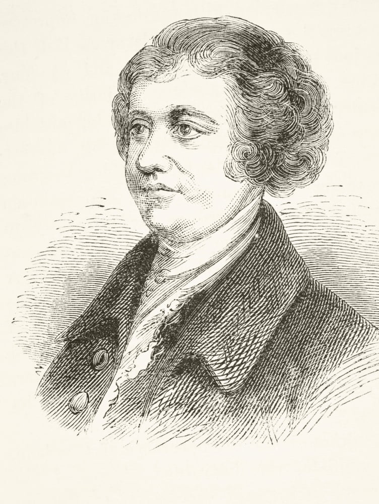 Edmund Burke 1729 To 1797 Anglo Irish Philosopher Author And Statesman From The National And Domestic History Of England By William Aubrey Published London Circa 1890 Canvas Art - Ken Welsh Design Pi