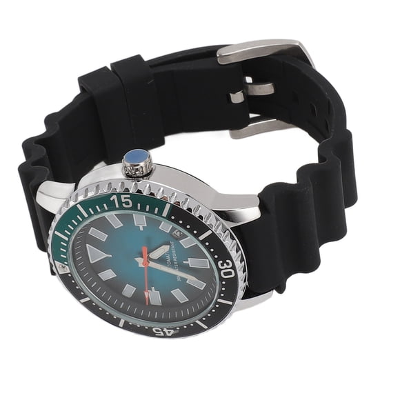 Relaj cronógrafo para hombre, MoviMiento Auticó, Relajaj analógico luminoso de Esfera Grande, Estilo de Lujo Con Bisel Giratoria Para Correr, Deportes, Pesca, Actividadas Al