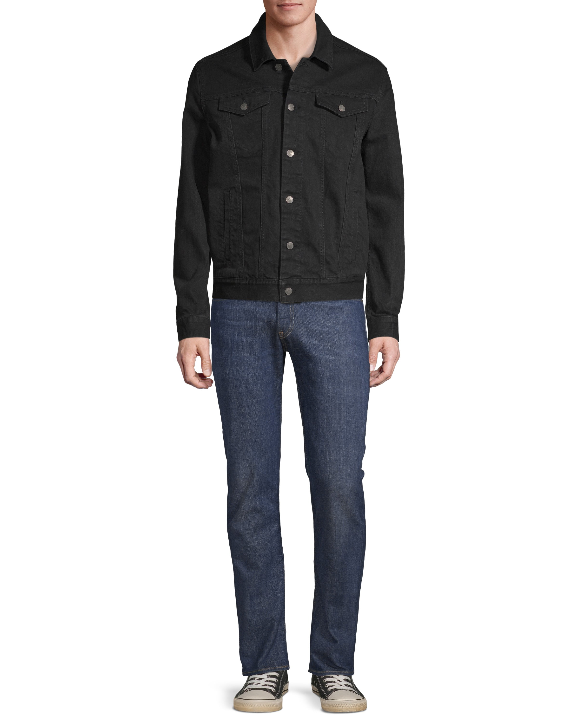 Stretch Denim Jacket - Walmart 