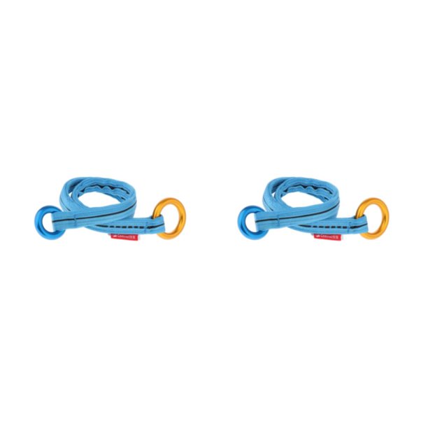 Toystoory Protectores de fricción para arbolistas, amplia aplicación y fácil de usar para escaladores, prácticos y prácticos Azul 90cm 2Conjunto