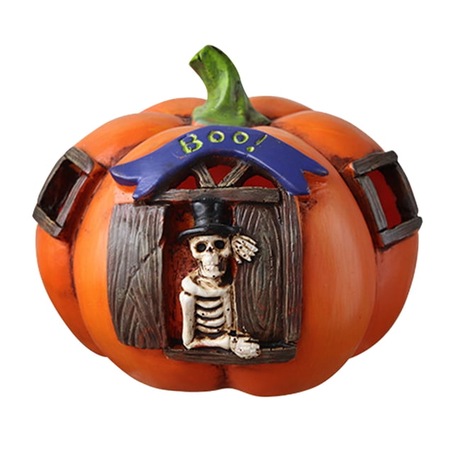Lámpara de Halloween Lámpara De Calabaza De Halloween Precioso Patrón De Calabaza Decoración Navideña Ligera 14x13cm El 14x13cm Magideal Lámpara de Halloween