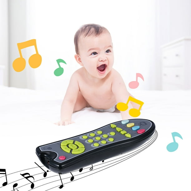 Bébé jouets musique TV télécommande début jouets éducatifs enfants  contrôleur électrique apprentissage Machine jouet cadeau 