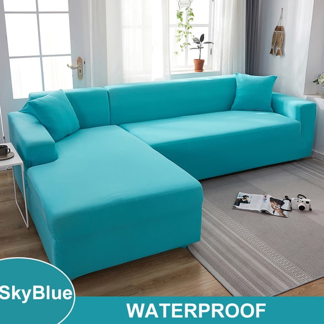 dosili Waterproof Sofa Cover 1/2/3/4 Seater Sofa Cover for Living Room Elastic L Shaped Corner
