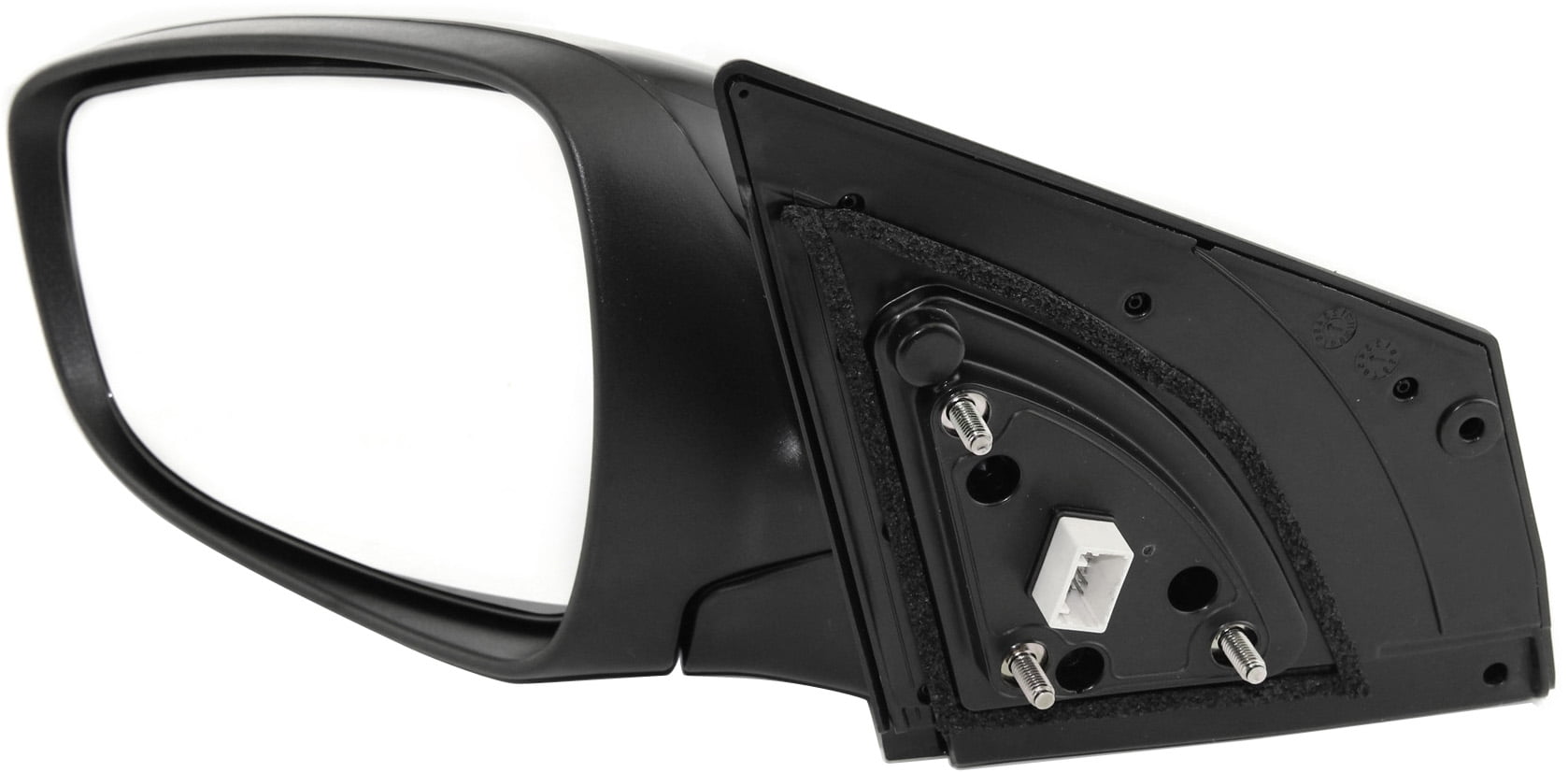 Mirror Compatible With 2011-2013 Hyundai Elantra Left Driver Side Heated In-housing Signal Light Paintable Kool-Vue