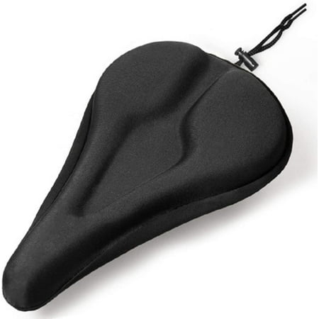 Bike Seat Cover Soft Gel Bicycle Saddle Comfortable Exercise Cushion Mountain Covers Universal Replacement For Women And Men Outdoor Cycling Black Canada Bike Seat Cover Soft Gel Bicycle Saddle, Best Mountain Bike Seat Cover